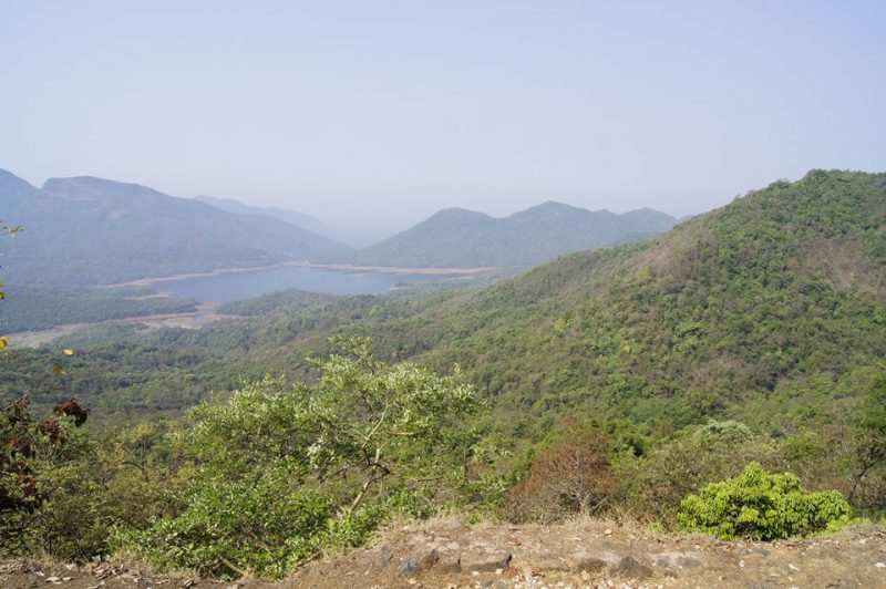 View of Anjuna Dam from Chorla Ghat
